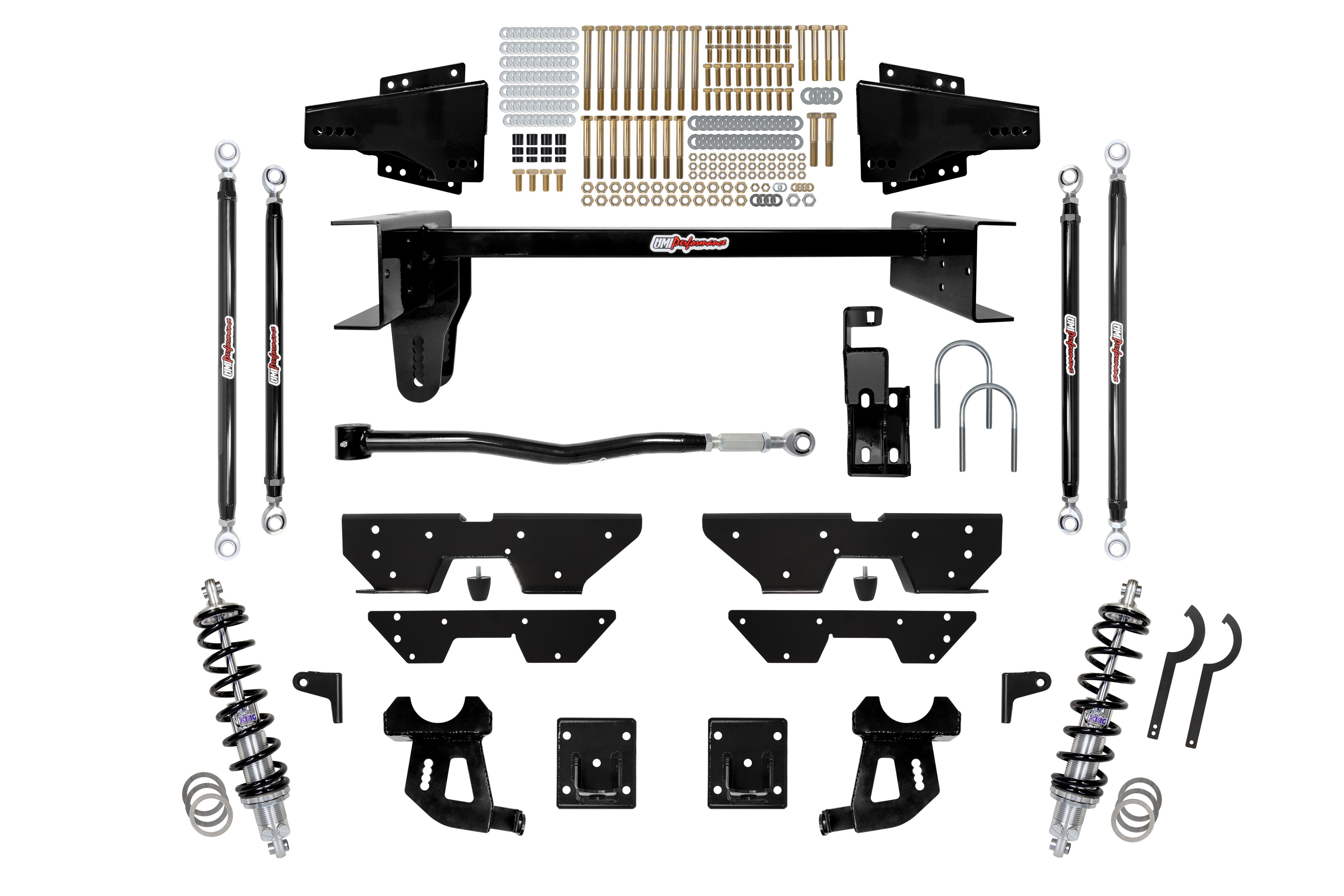 1973-1987 GM C10/C15 Rear 4-Link Suspension Kit, Coilovers