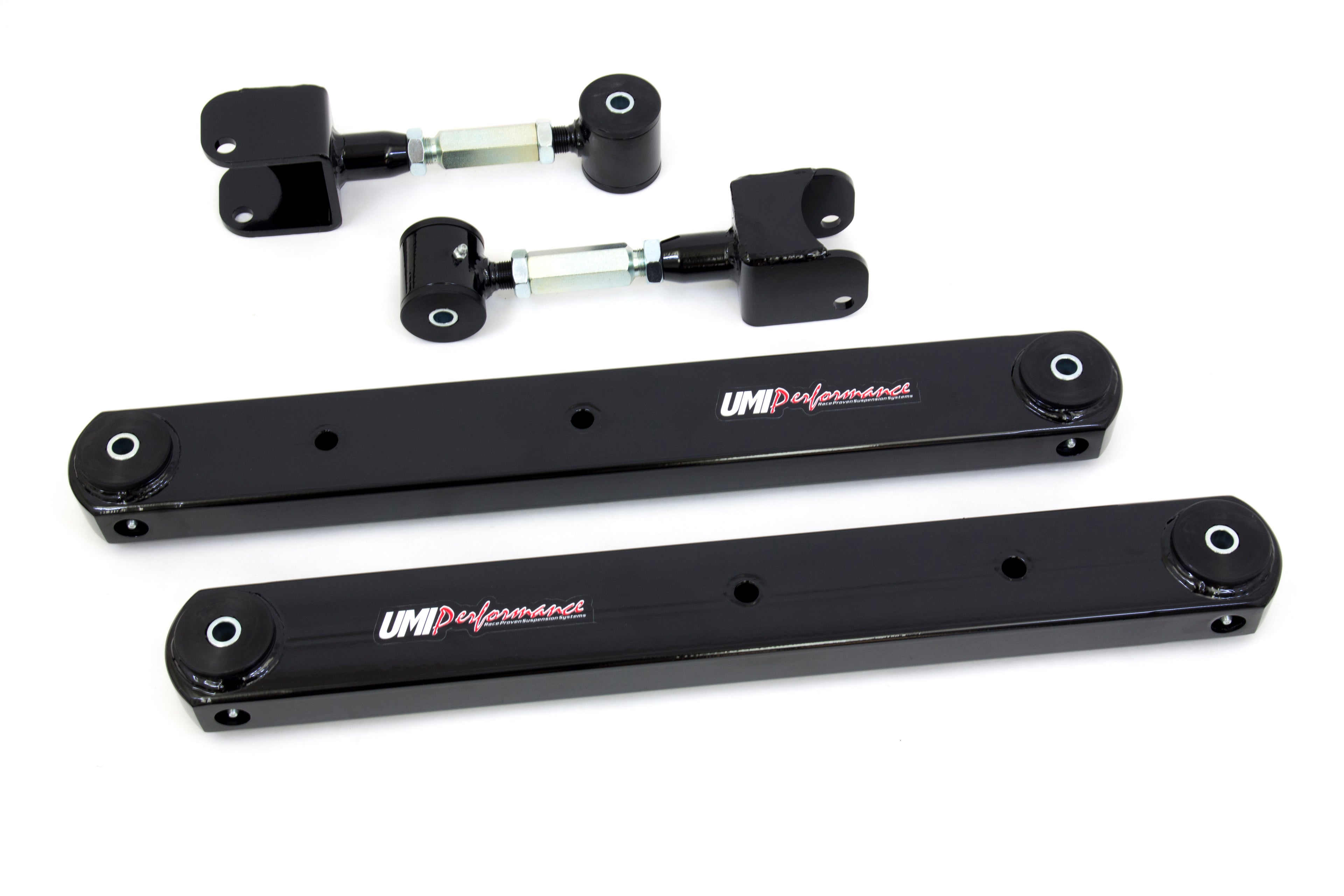 402125 - 1968-1972 GM A-Body Rear Control Arm Kit, Boxed Lowers, Adj Uppers