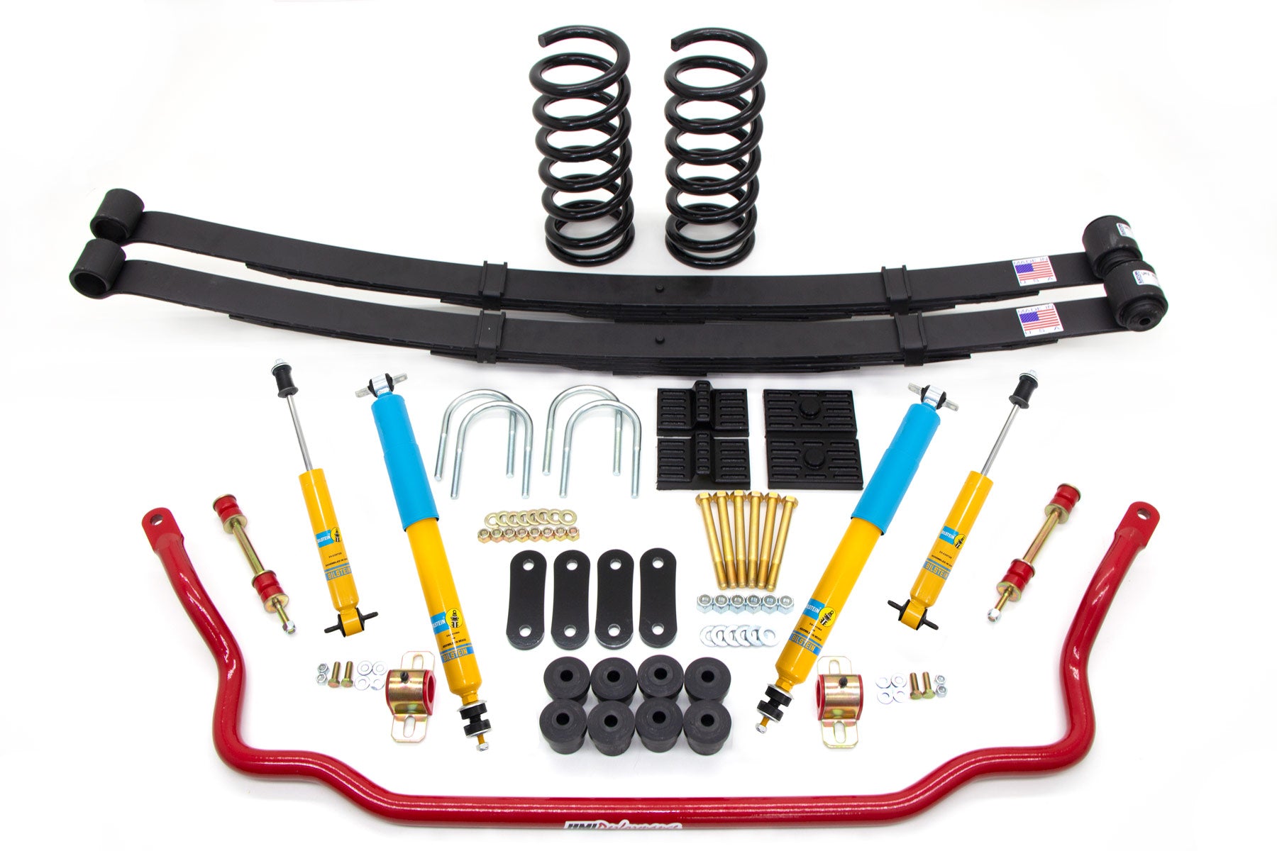 FBF001 - 1970-1981 GM F-Body Handling Kit, 2" Lowering, Stage 1