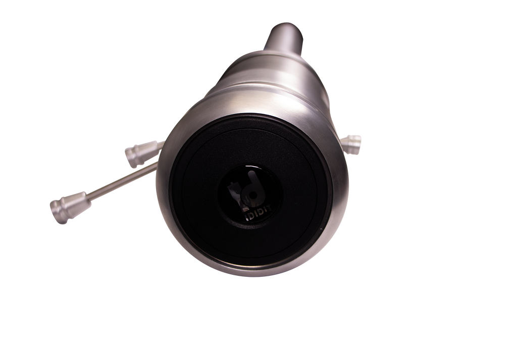 33 1/4" 9-Bolt Tilt/Telescoping Column Shift Steering Column - Brushed Aluminum