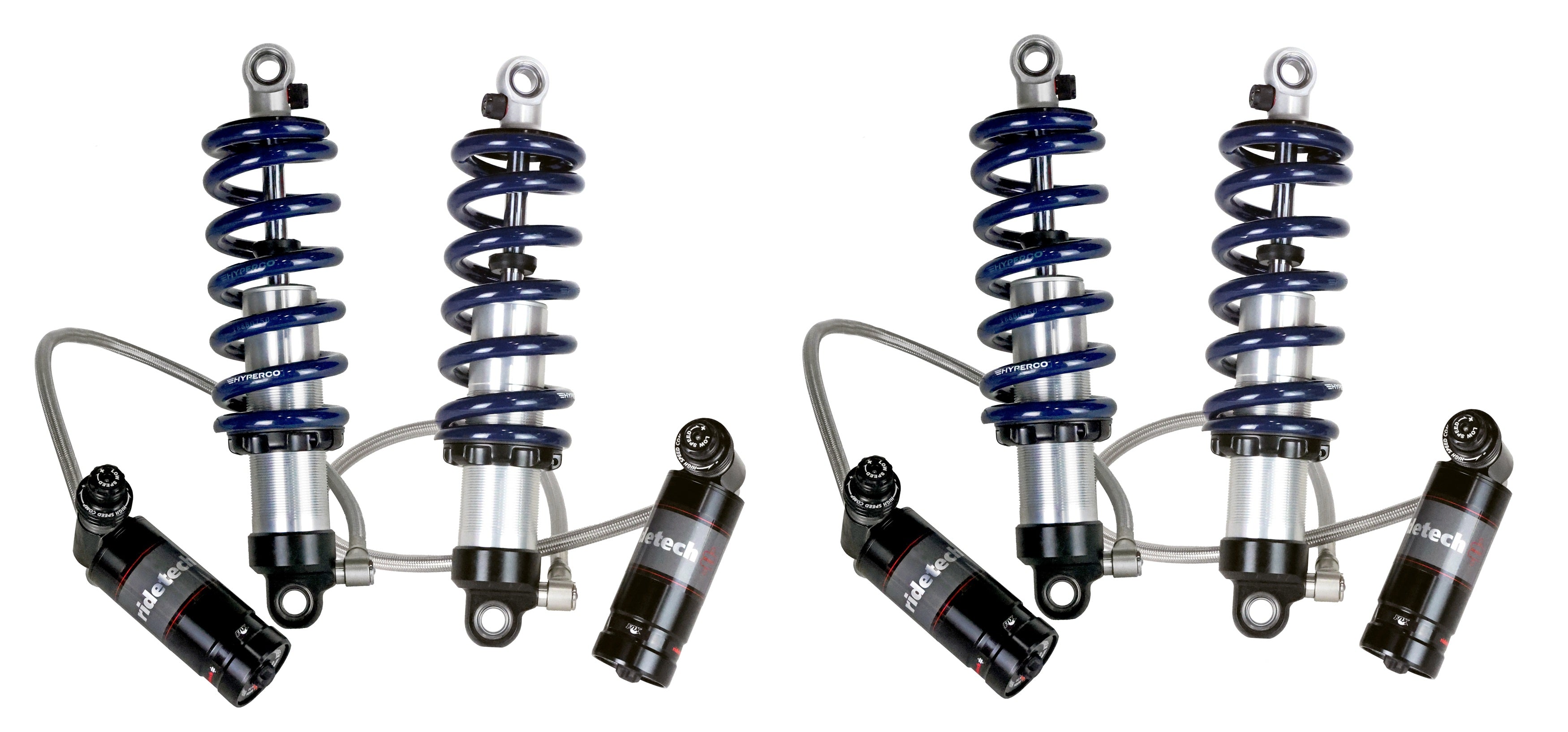 Front And Rear TQ Coil-Overs For 1964-1972 GM A-Body With Ridetech Chassis.
