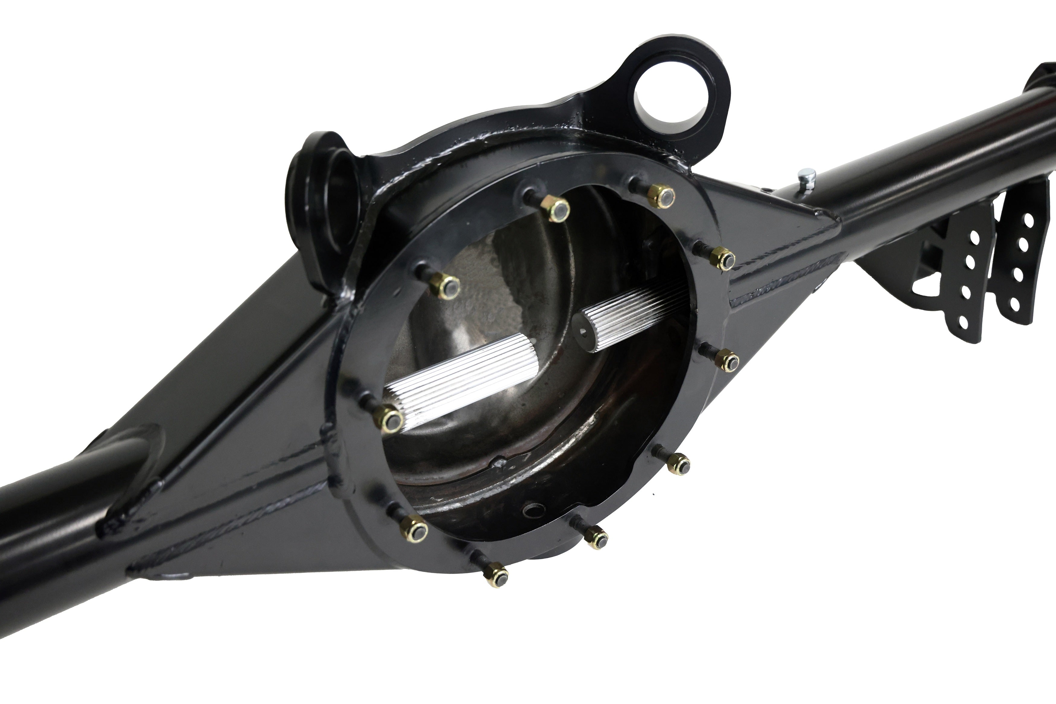 Ford 9" Housing And Axles  Satin Black  Stock Width (60.25")  68-72 A-Body.