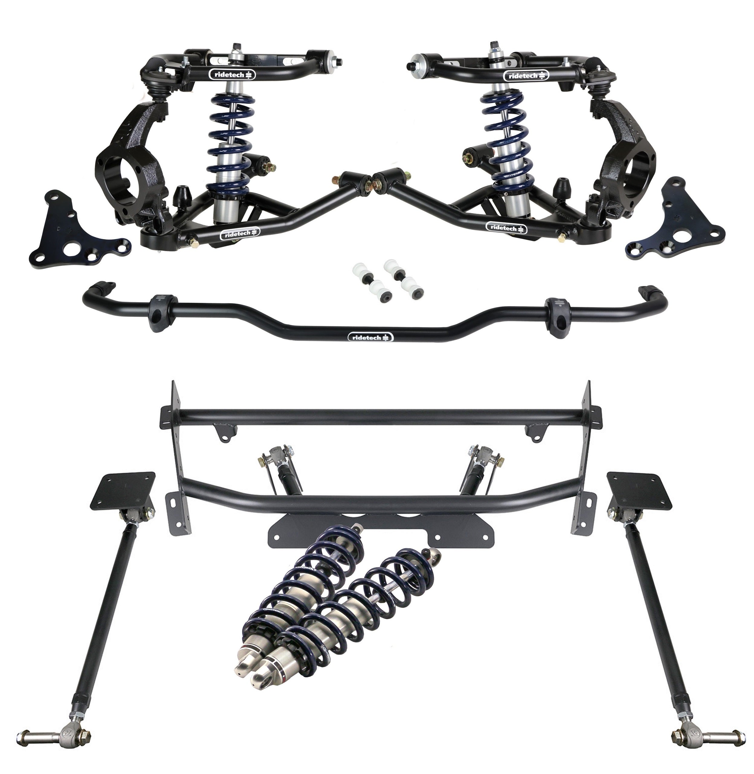 HQ Coil-Over System With Hub Spindles For 1968-1974 Nova.