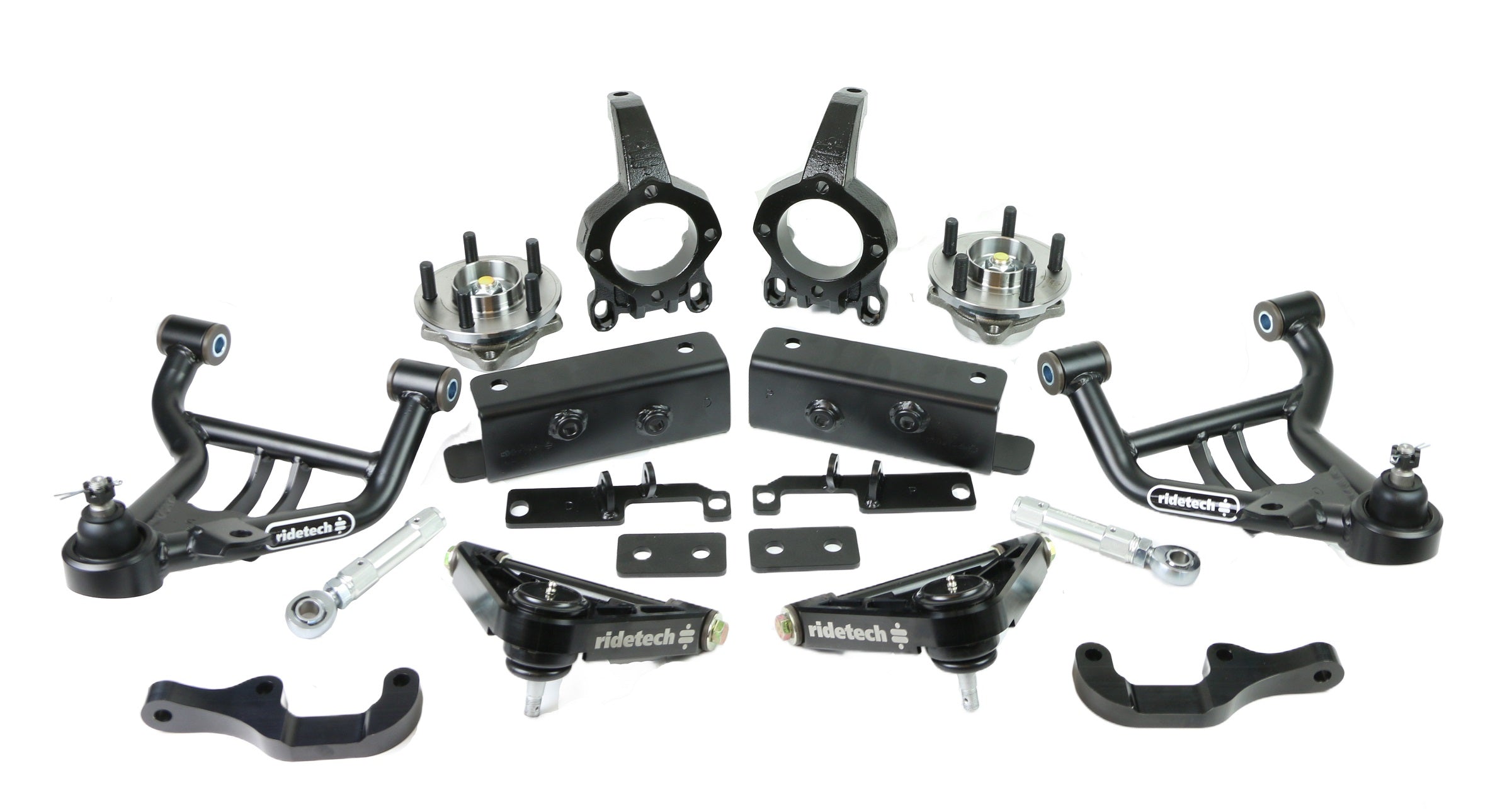 Front SLA Suspension System For 1979-1993 Mustang With Aftermarket K-member.