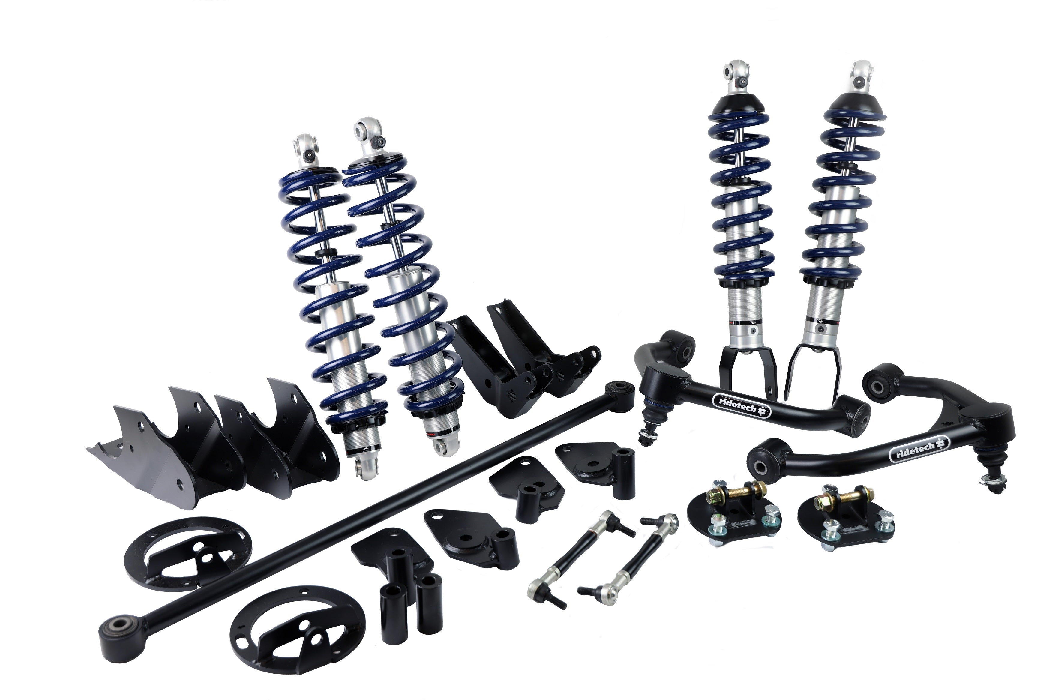 Front And Rear Coil-Over Lowering System For 2019-2026 Ram 1500 2WD.