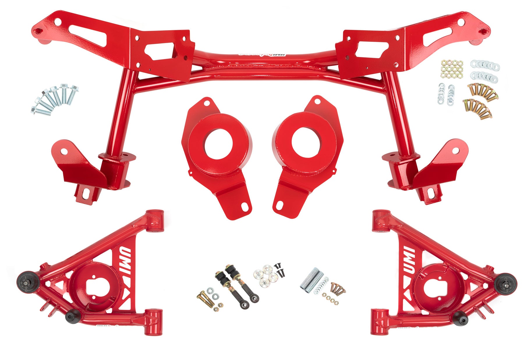 240131 - 1982-1992 GM F-Body Tubular K-member & A-arm Package, Factory Springs