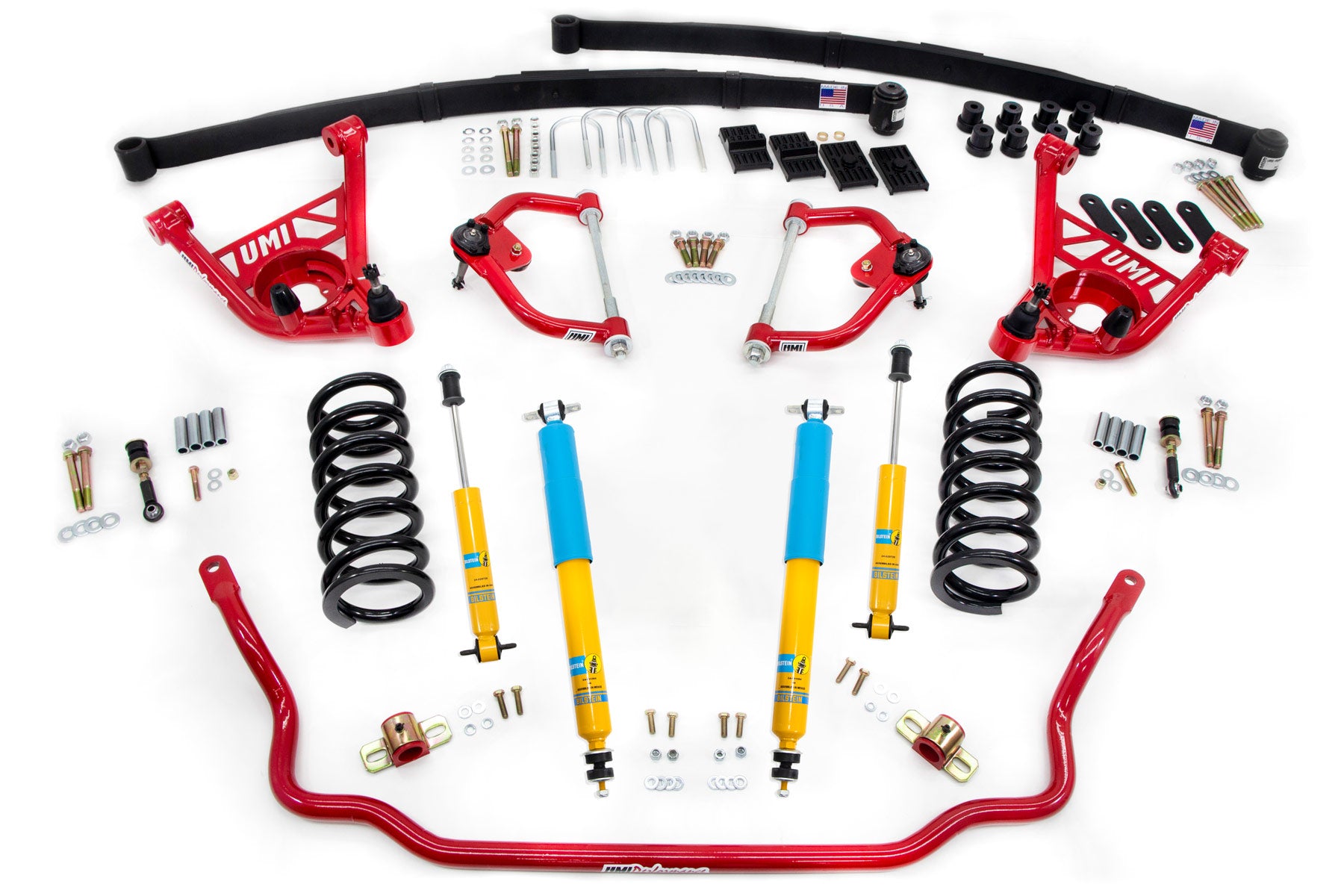 FBF002 - 1970-1981 GM F-Body Handling Kit, 2" Lowering, Stage 2