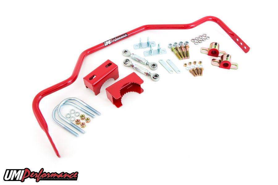 3044-300 - 1978-1988 GM G-Body 1” Tubular Rear Sway Bar, Chassis Mounted