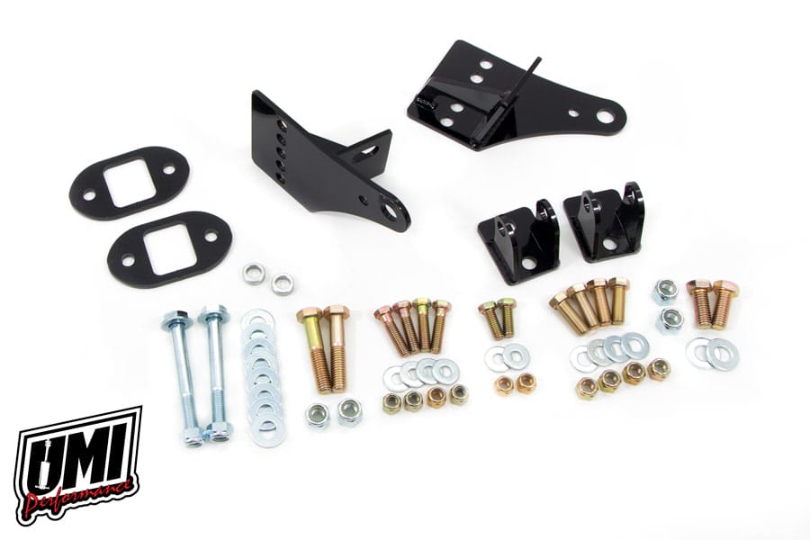 3049 - 1978-1988 GM G-Body Rear Coilover Bracket Kit, Bolt-In, Brackets Only