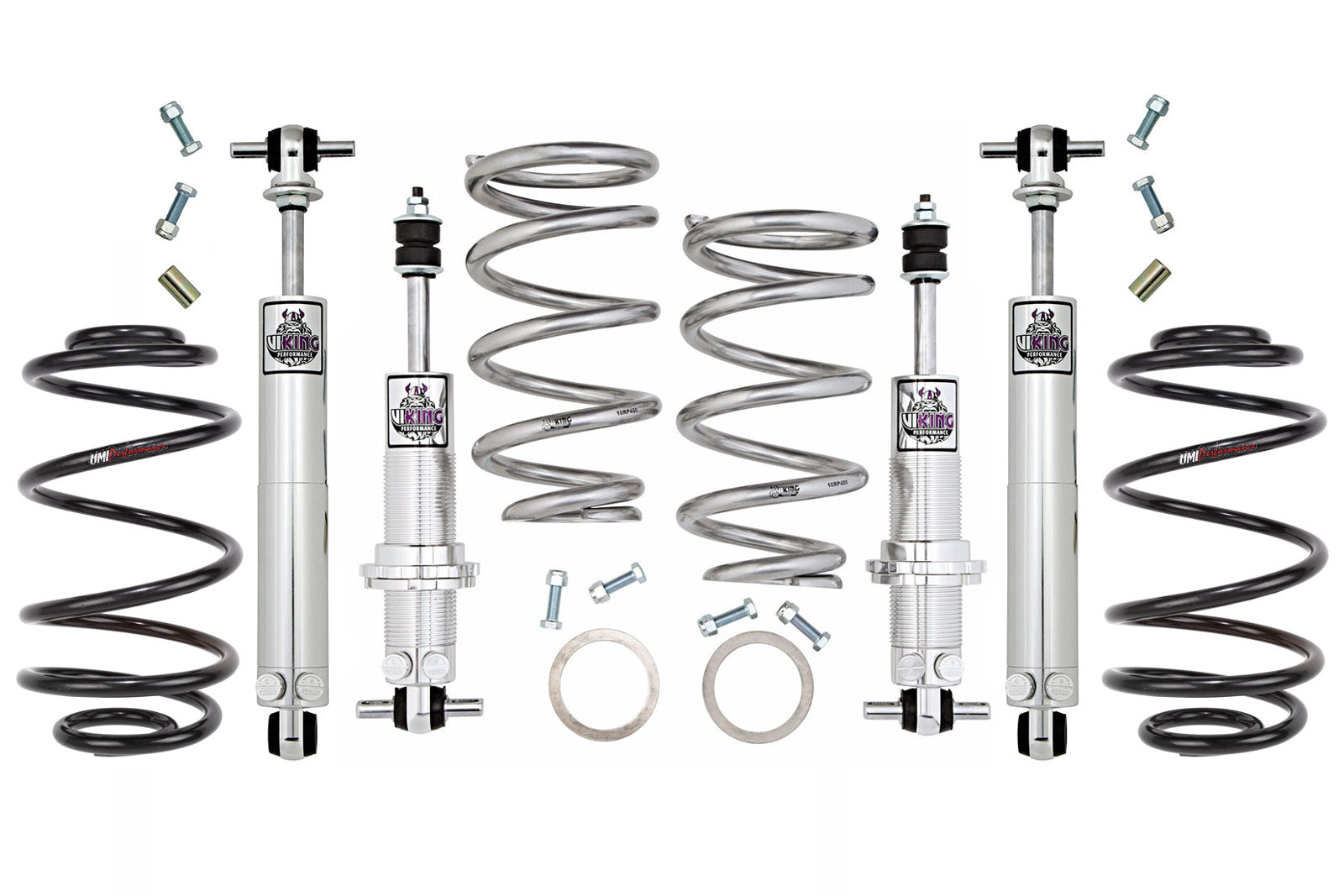 AB7450-2 - 1967 GM A-Body Shock/Spring Lowering Kit, Double Adj. Shocks