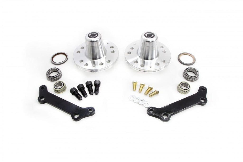 1978-1988 GM G-Body C5/C6 Front Brake Conversion Hubs, Bearings, Bracket Kit