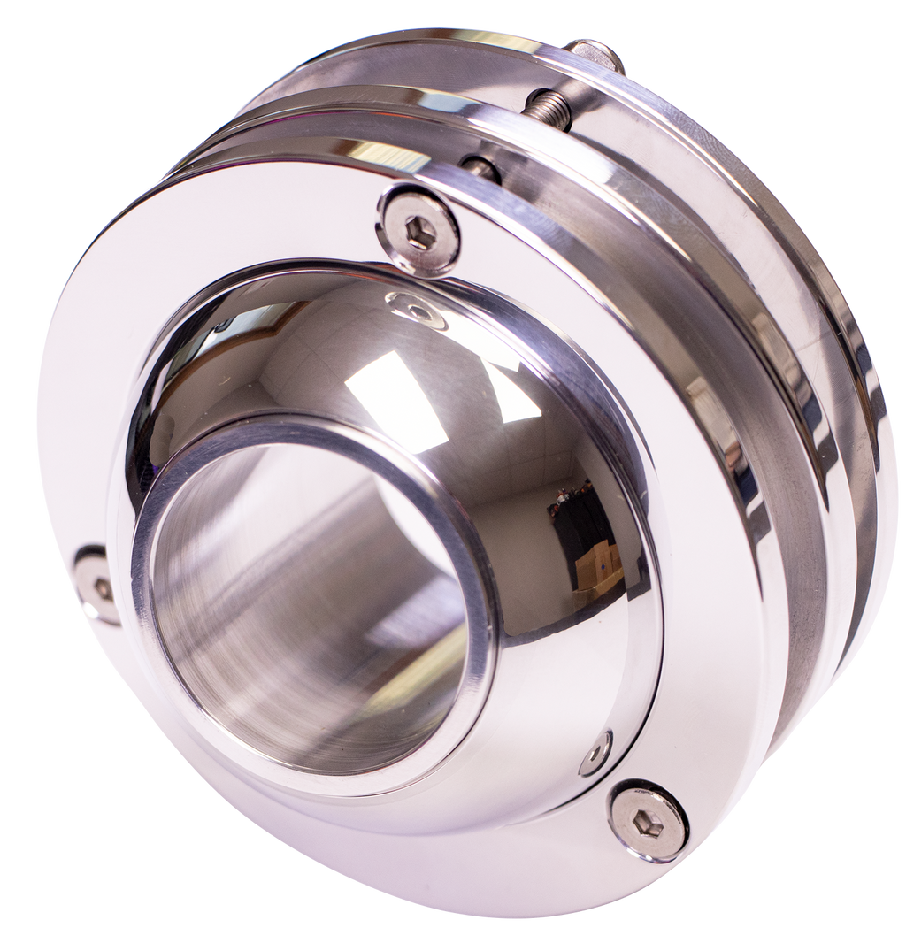 Floor Mount Swivel Ball Polished 1 1/2-inch