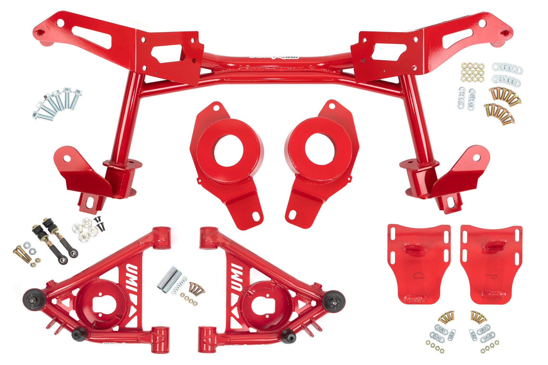240331 - 1982-1992 GM F-Body Tubular K-member & A-arm Pkg, LS, Factory Springs