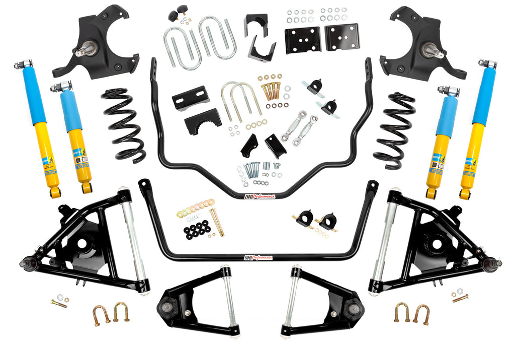 6403 - 1973-1987 GM C10 Handling and Lowering Kit, Stage 3