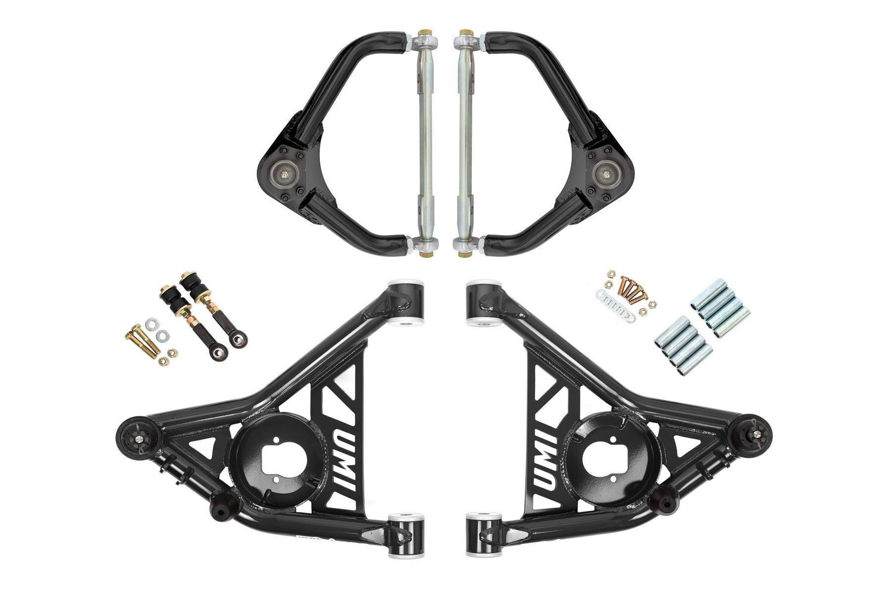 265256-1 - 1970-1981 GM F-Body A-arm Kit, Delrin Bushings, Adj, Tall Ball Joint