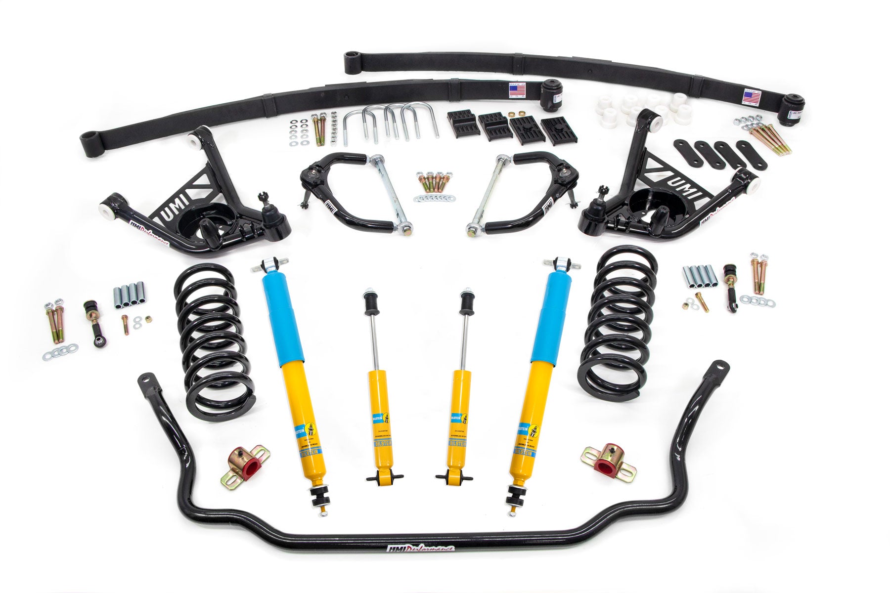 FBF003 - 1970-1981 GM F-Body Handling Kit, 2" Lowering, Stage 3