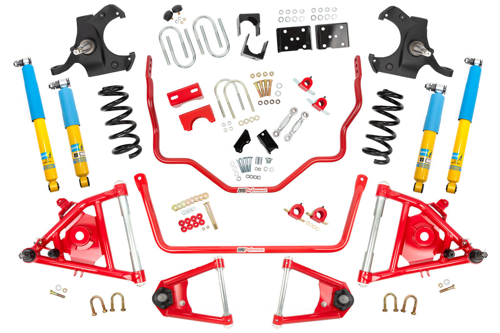 6403 - 1973-1987 GM C10 Handling and Lowering Kit, Stage 3