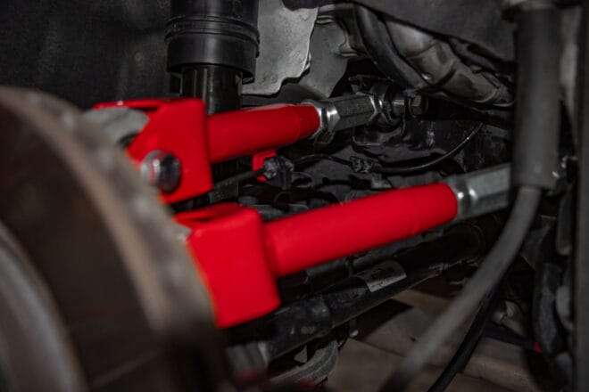2555 – 2016-2024 Camaro Rear Upper Control Arms, Adjustable, Rod Ends