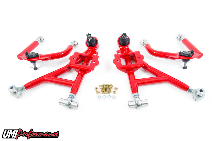 230010 - 1993-2002 GM F-Body Front A-Arm Kit, Adjustable, Drag