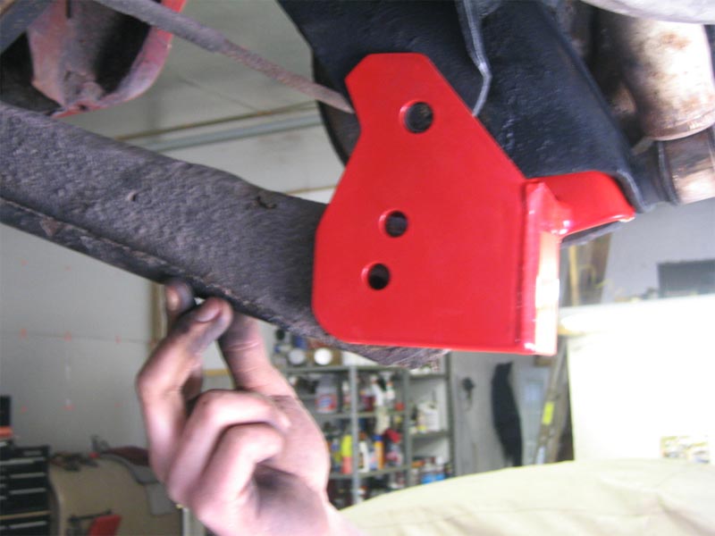 4012 - 1964-1972 GM A-Body Rear Control Arm Relocation Brackets - Bolt-In