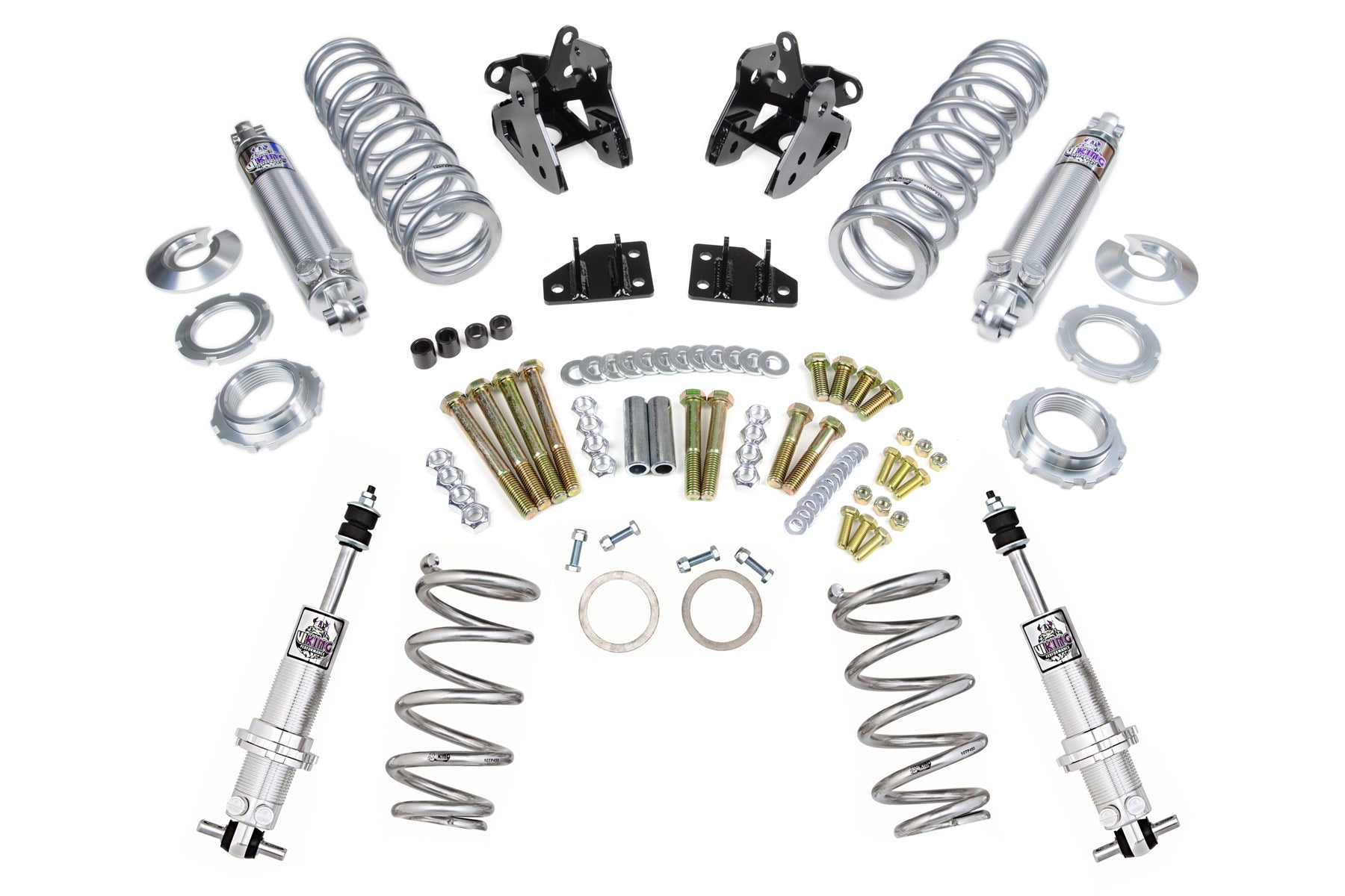 4070 – 1964-1967 GM A-Body Coilover Kit, Front & Rear, 2-3″ Lowering