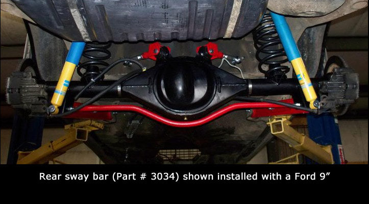 3034 - 1978-1988 GM G-Body 1" Solid Rear Sway Bar