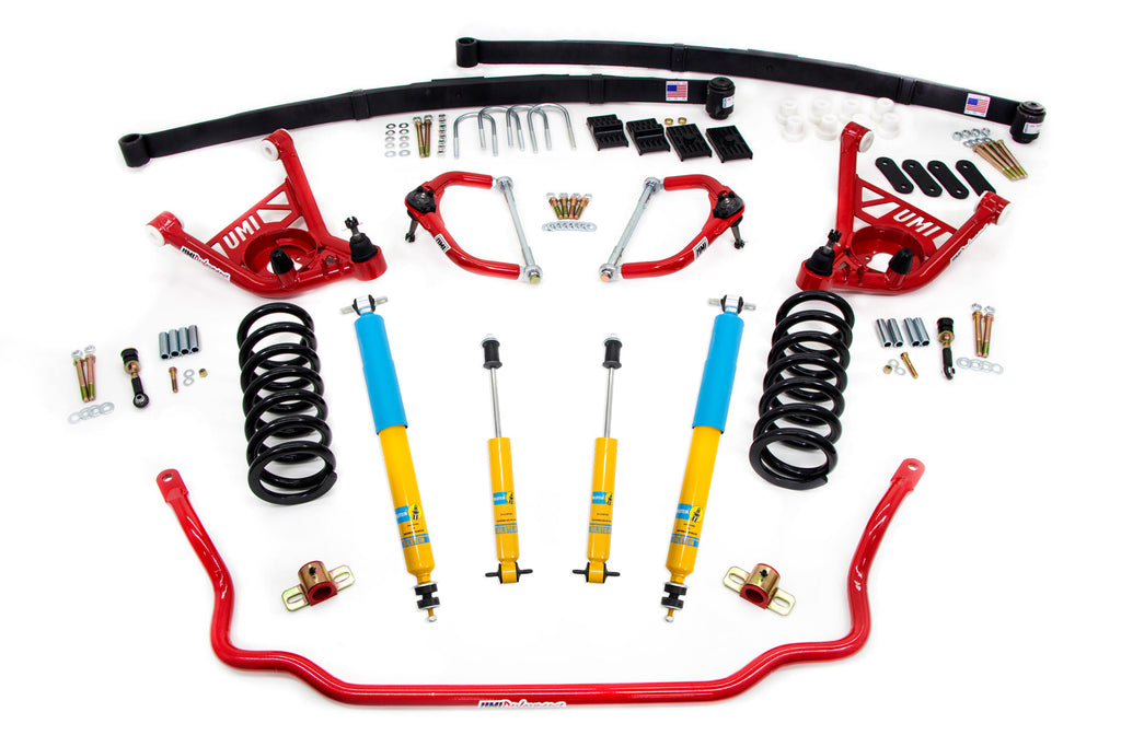FBF003 - 1970-1981 GM F-Body Handling Kit, 2" Lowering, Stage 3