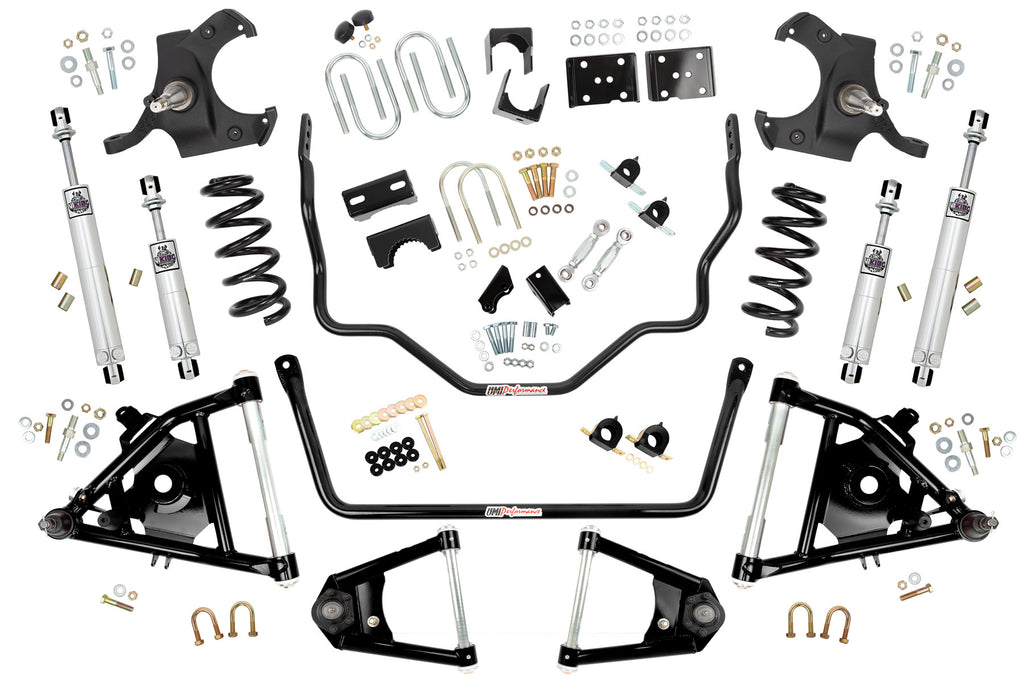 64035 - 1973-1987 GM C10 Handling and Lowering Kit, Stage 3.5
