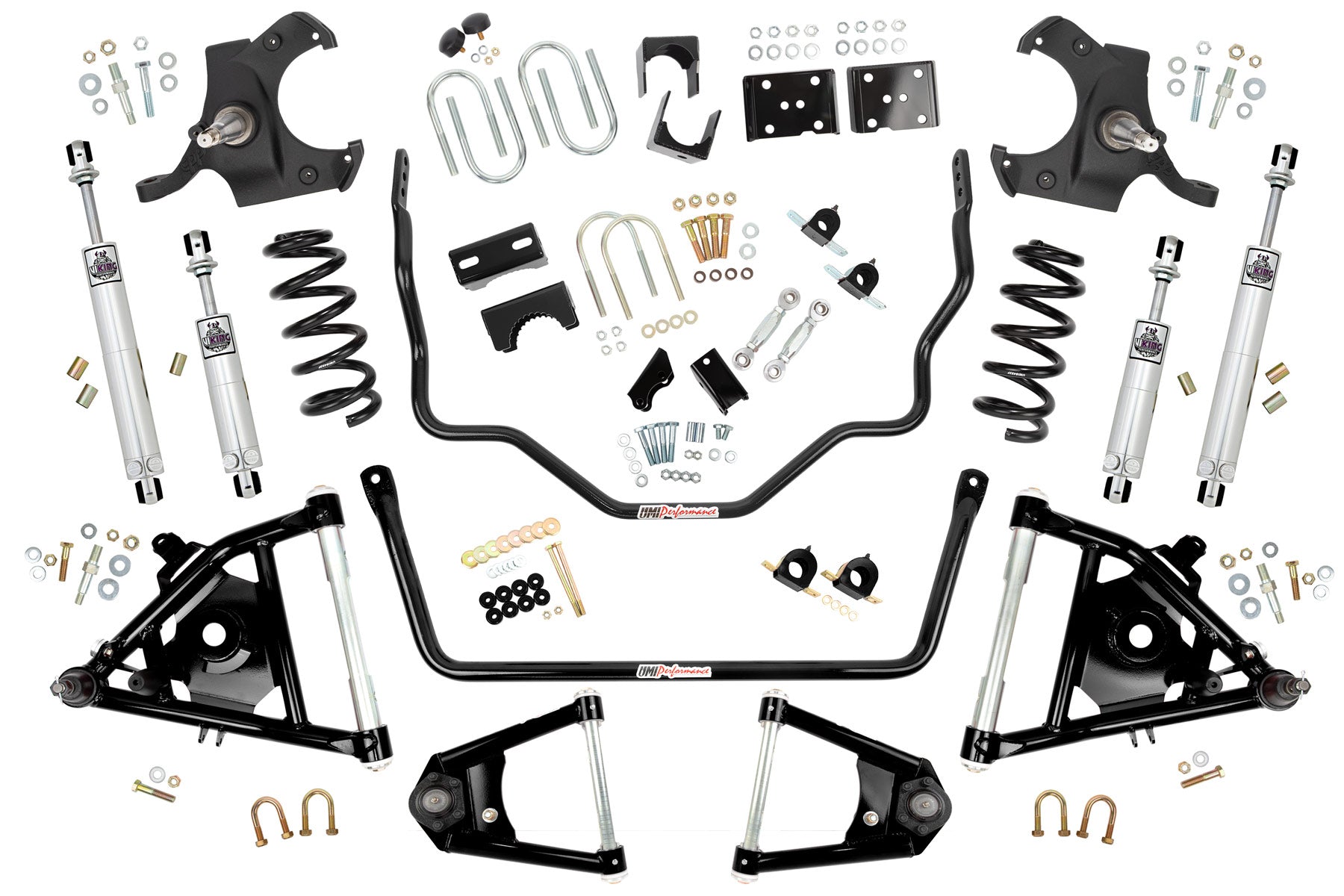 64035 - 1973-1987 GM C10 Handling and Lowering Kit, Stage 3.5