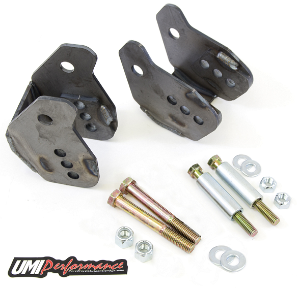 4010 - 1964-1972 GM A-Body Rear Lower Control Arm Relocation Brackets- Weld In