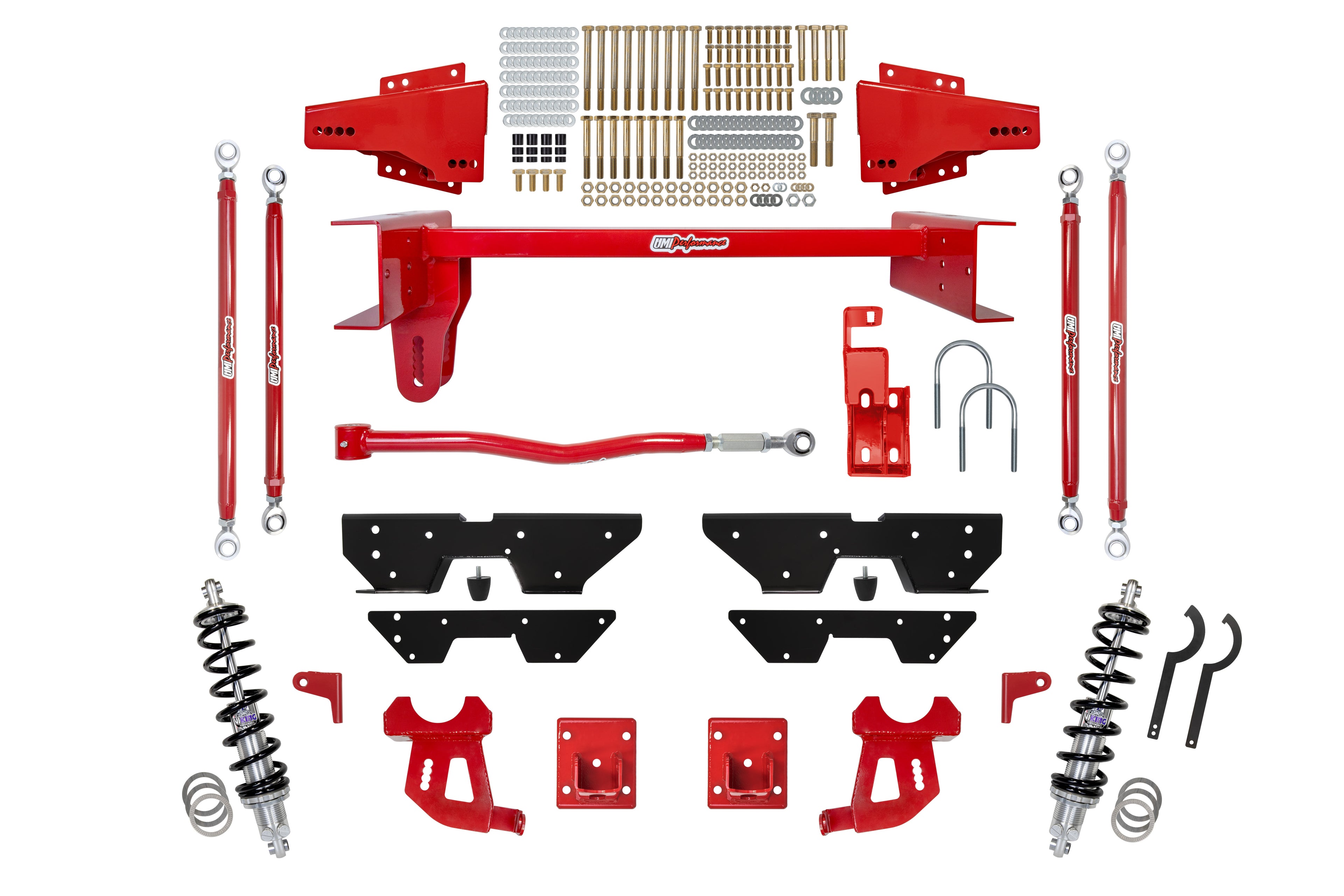 1973-1987 GM C10/C15 Rear 4-Link Suspension Kit, Coilovers