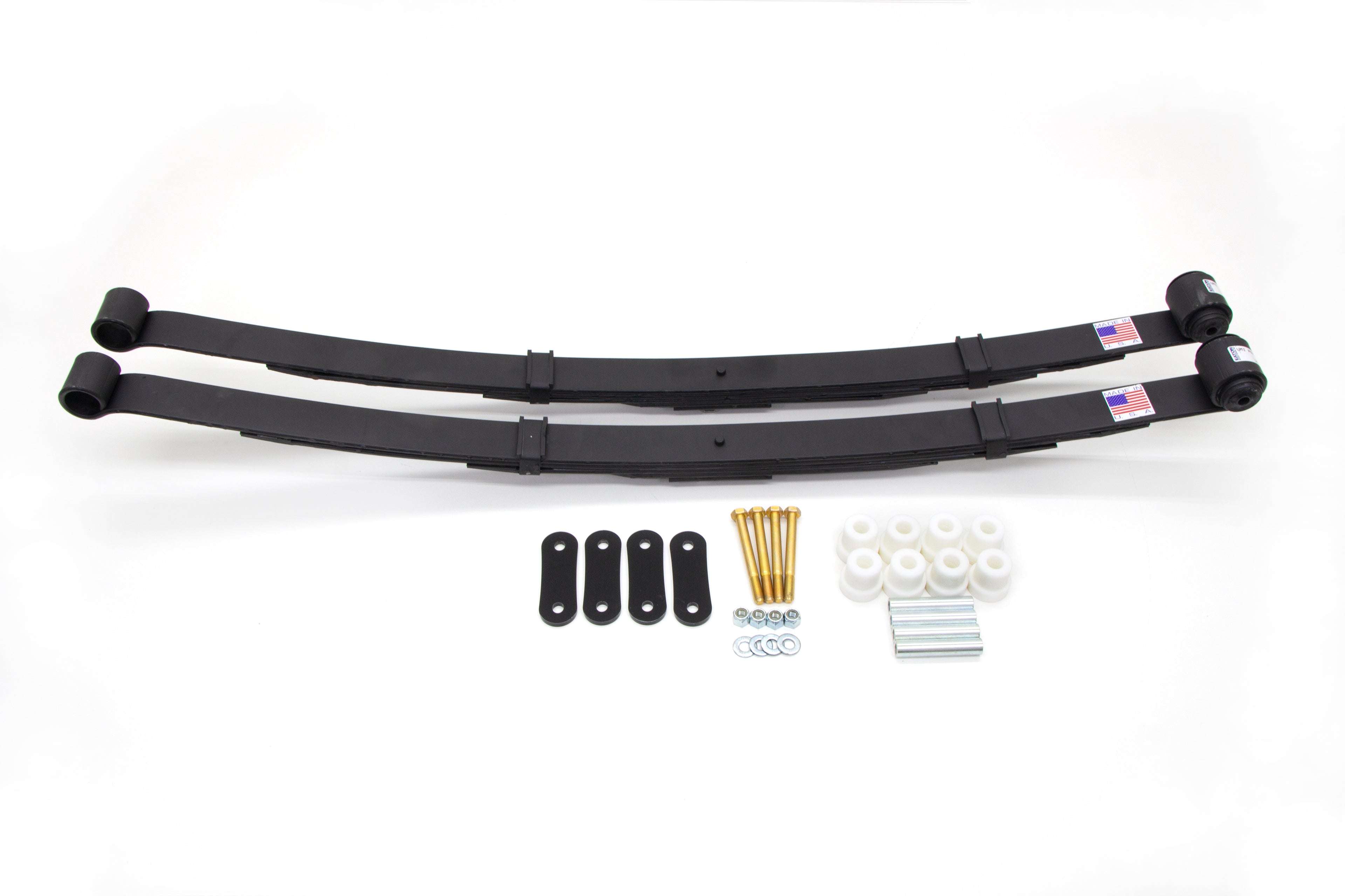 262026 - 1970-1981 GM F-Body Rear Leaf Spring Kit, Delrin bushings