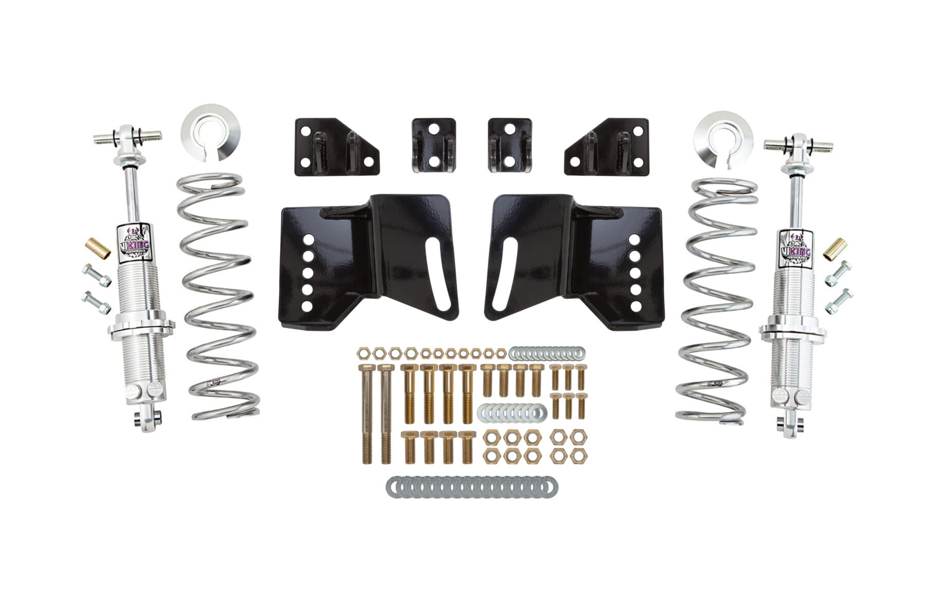 4069-1 – 1964-1972 GM A-Body Coil Over Conversion Brackets Kit, Quick Performance, Rear