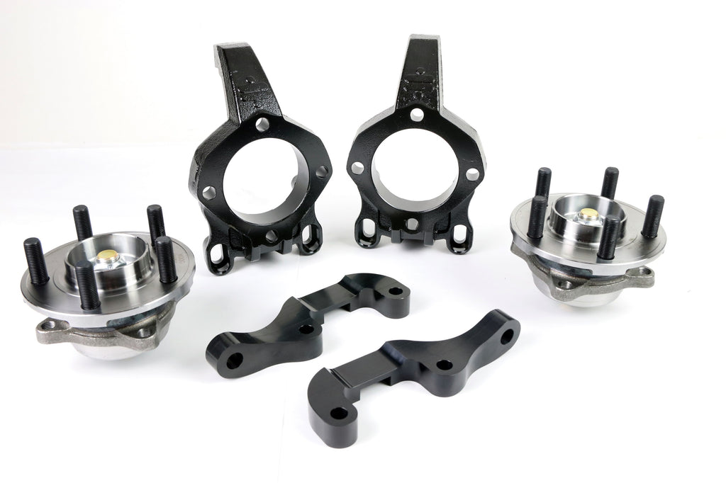 Front SLA Suspension System For 1979-1993 Mustang With Aftermarket K-member.