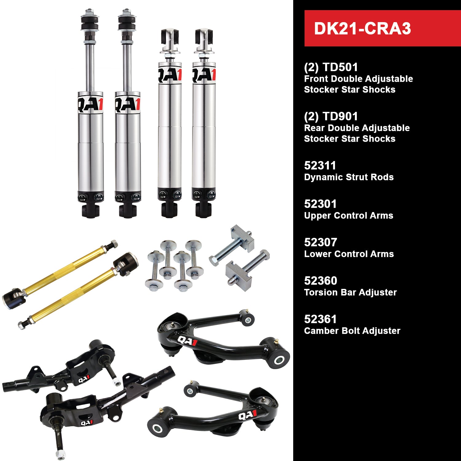QA1 Suspension Kit DK21-CRA3