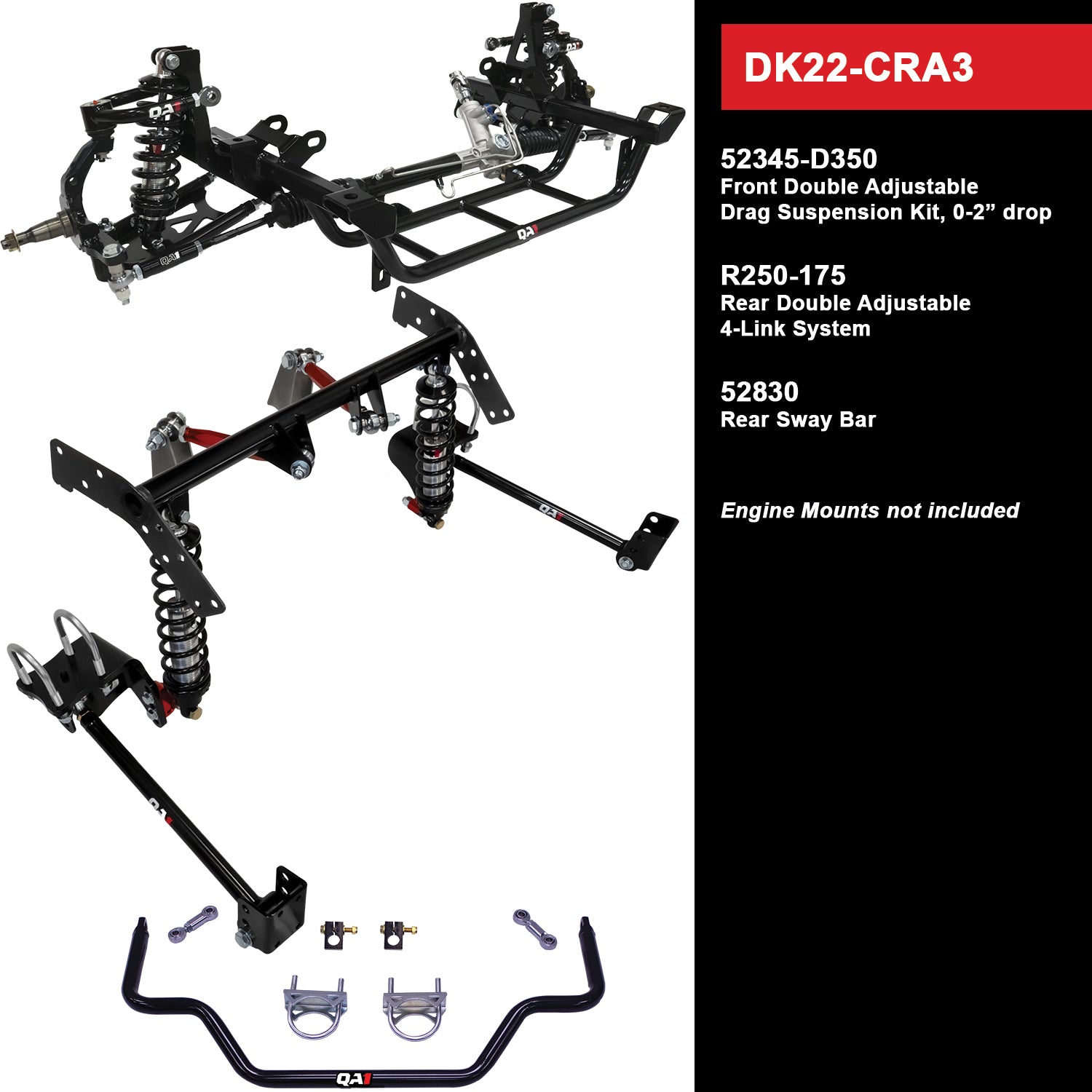 QA1 Suspension Kit DK22-CRA3