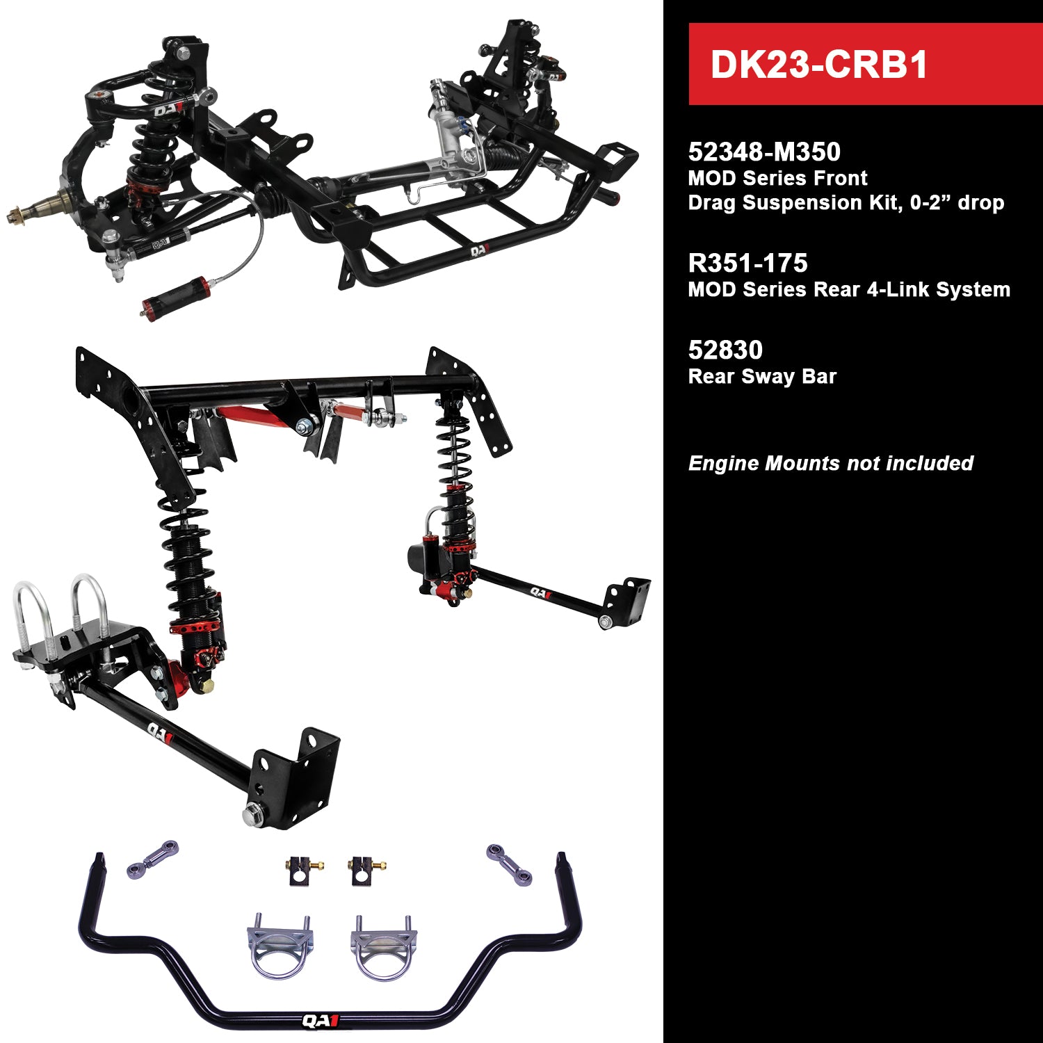 QA1 Suspension Kit DK23-CRB1