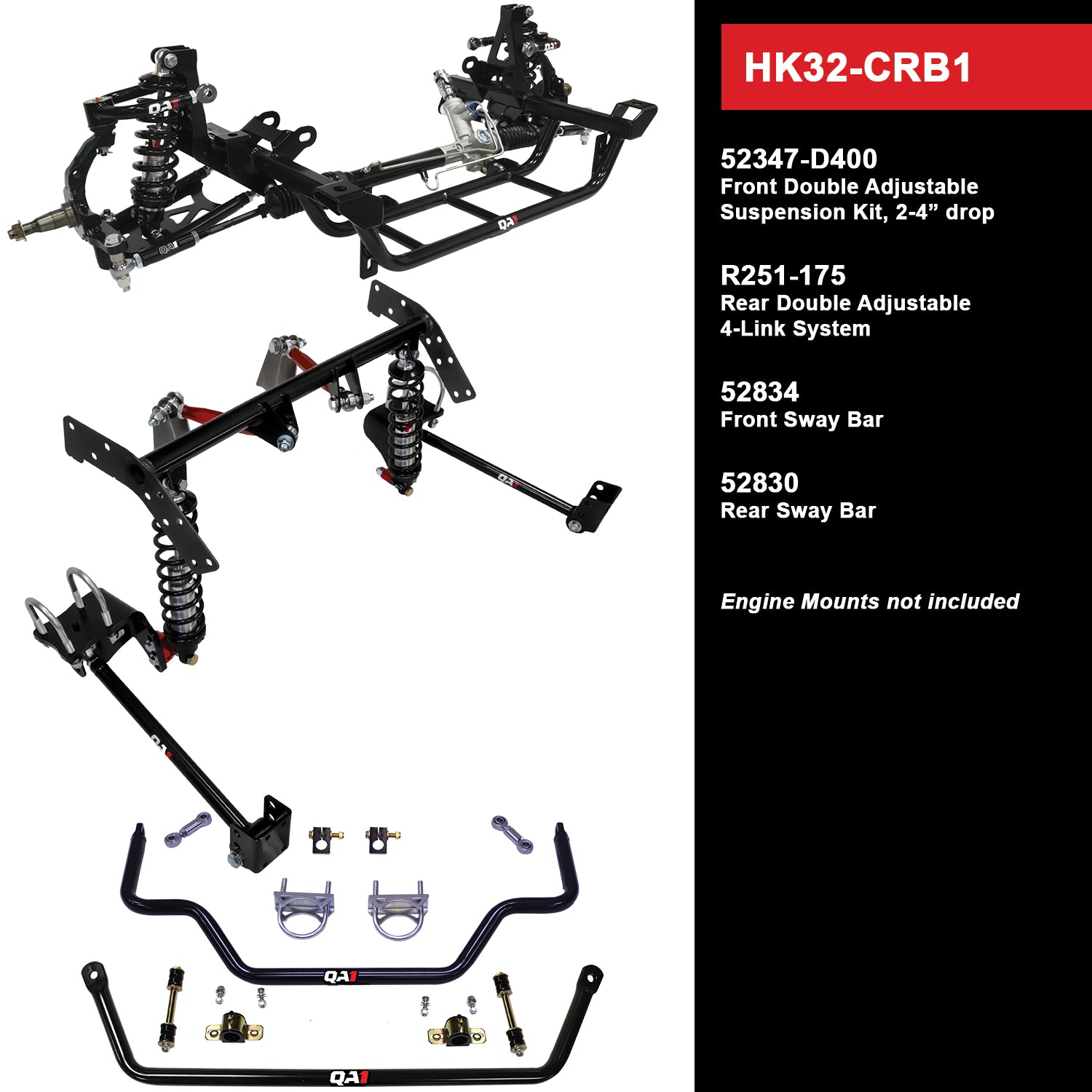 QA1 Suspension Kit HK32-CRB1