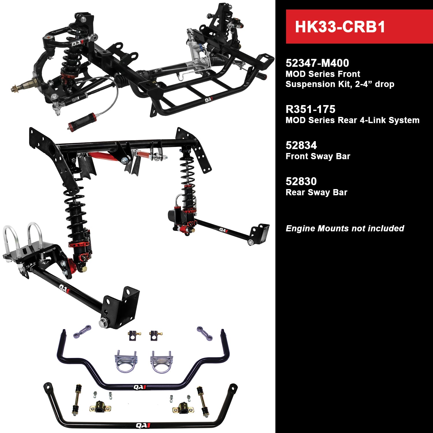 QA1 Suspension Kit HK33-CRB1