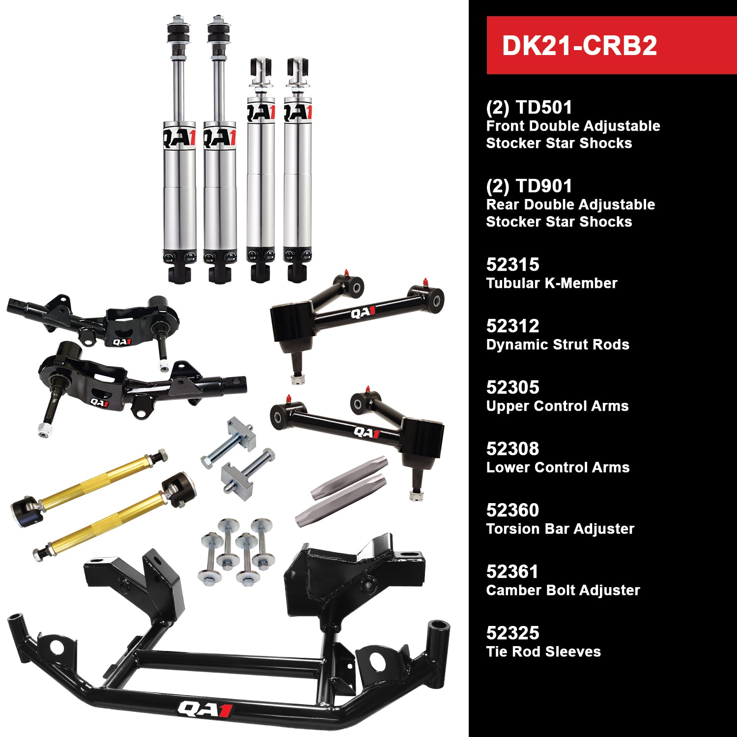 QA1 Suspension Kit DK21-CRB2