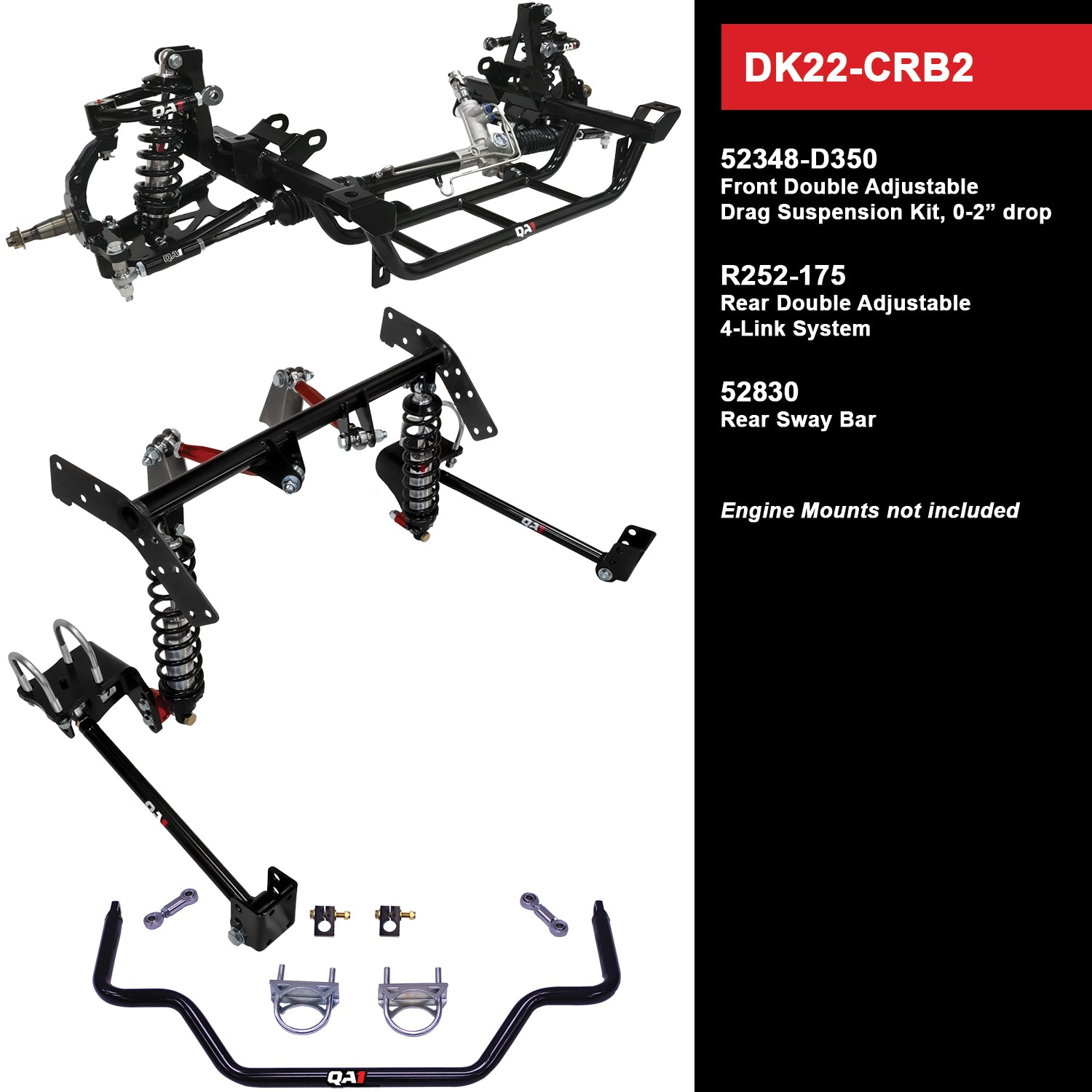 QA1 Suspension Kit DK22-CRB2