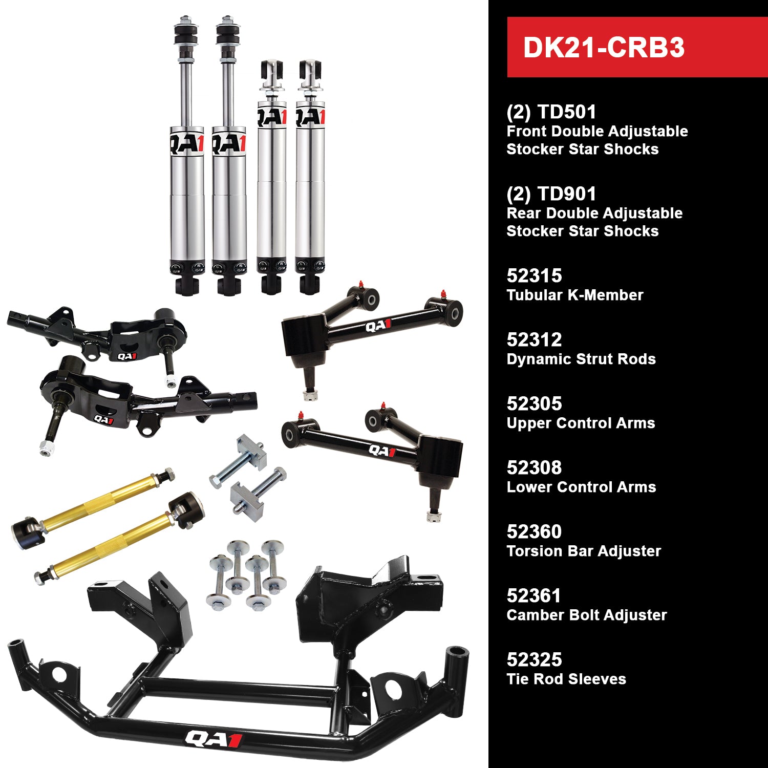 QA1 Suspension Kit DK21-CRB3