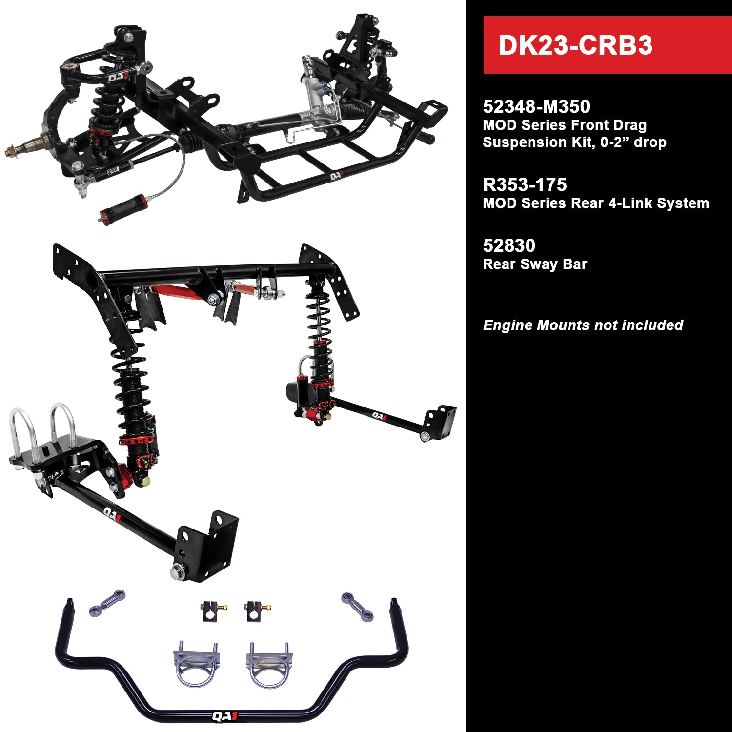 QA1 Suspension Kit DK23-CRB3