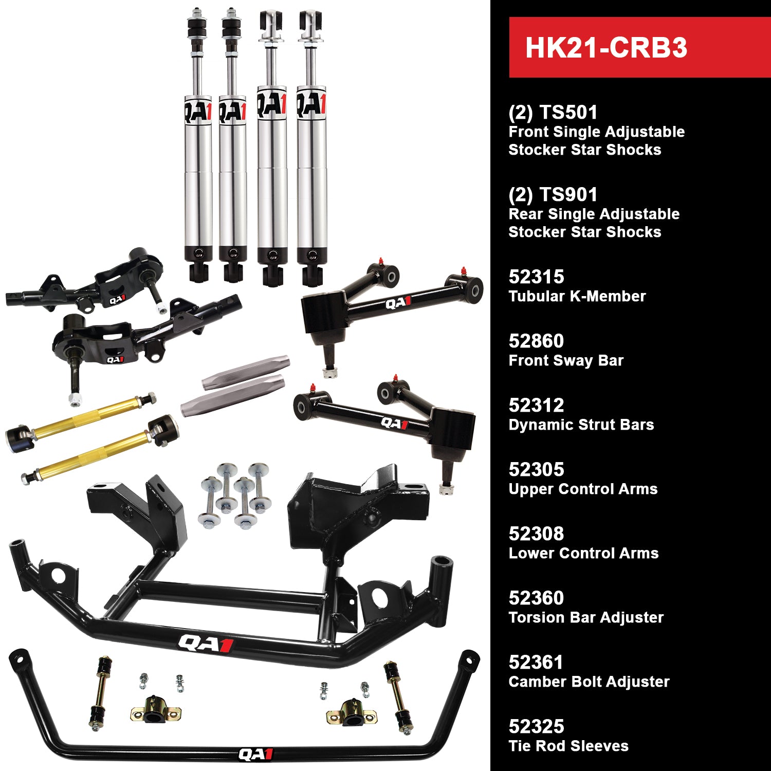 QA1 Suspension Kit HK21-CRB3