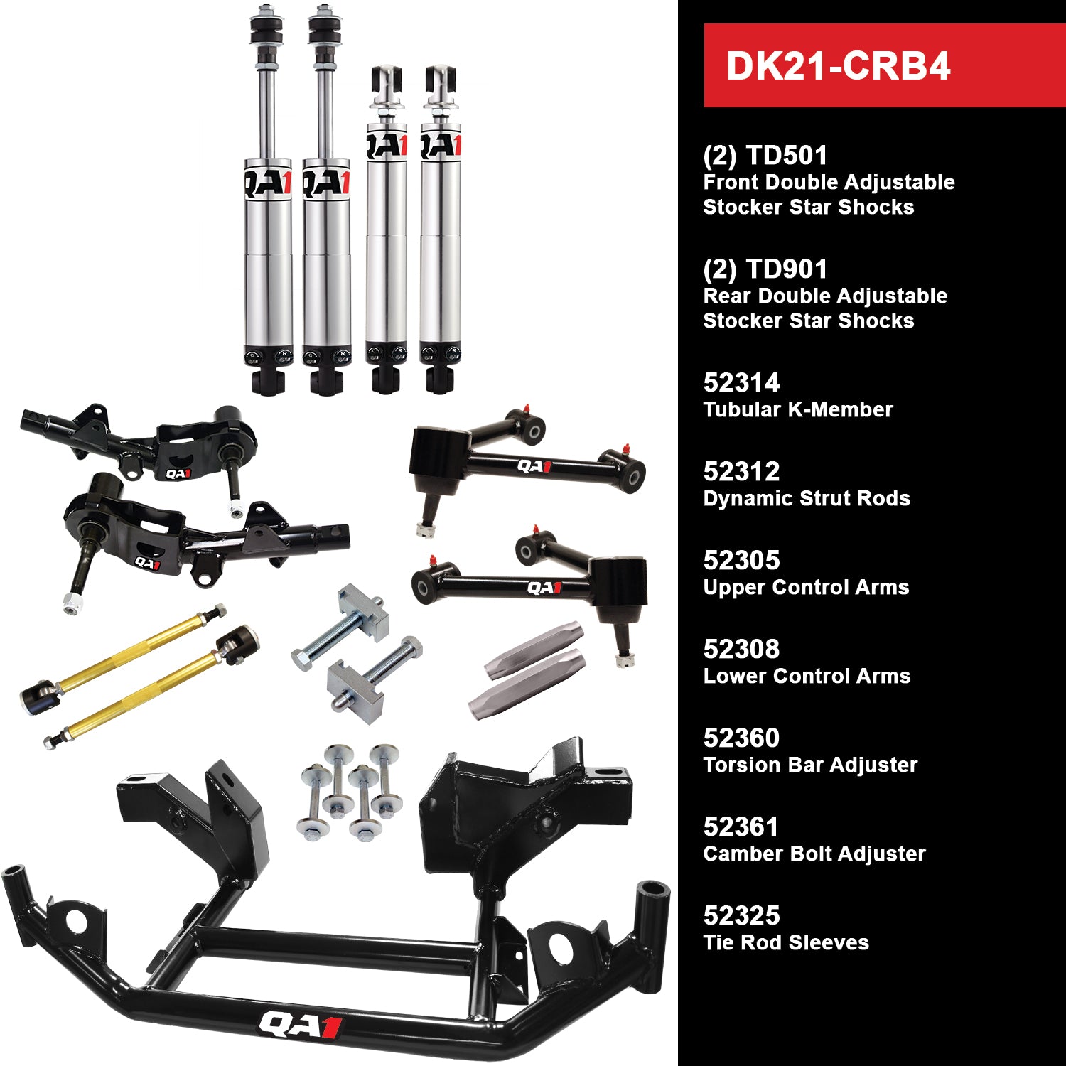 QA1 Suspension Kit DK21-CRB4