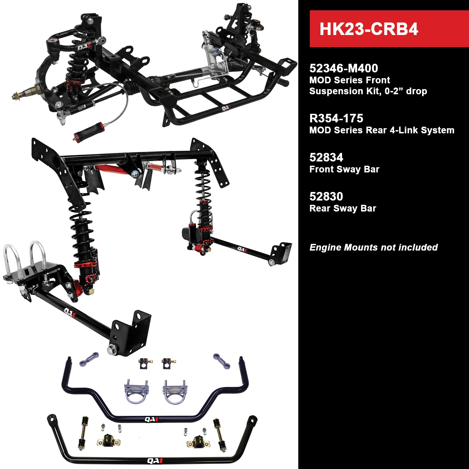 QA1 Suspension Kit HK23-CRB4