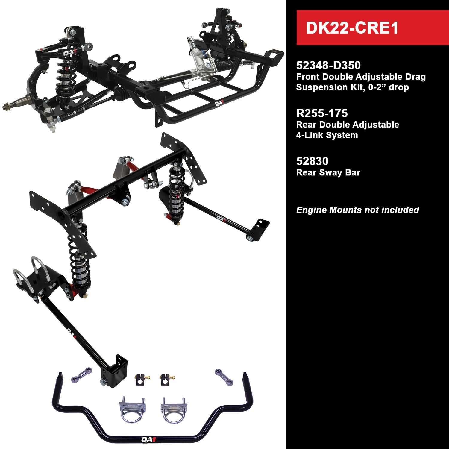 QA1 Suspension Kit DK22-CRE1