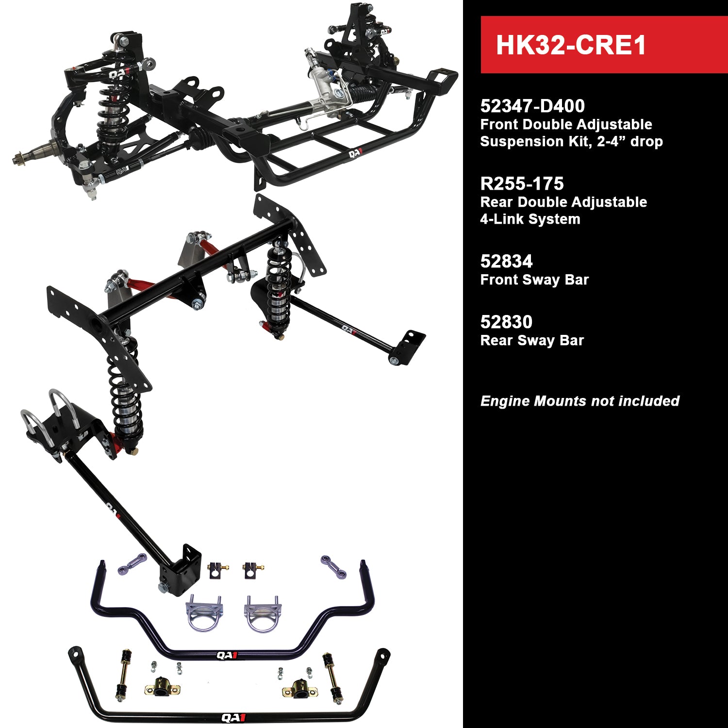 QA1 Suspension Kit HK32-CRE1