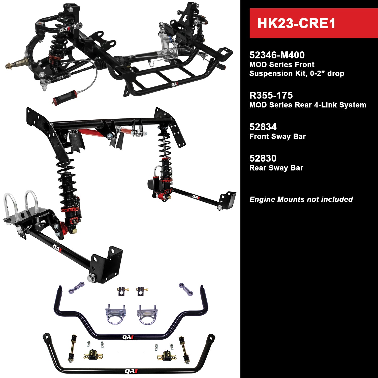 QA1 Suspension Kit HK23-CRE1
