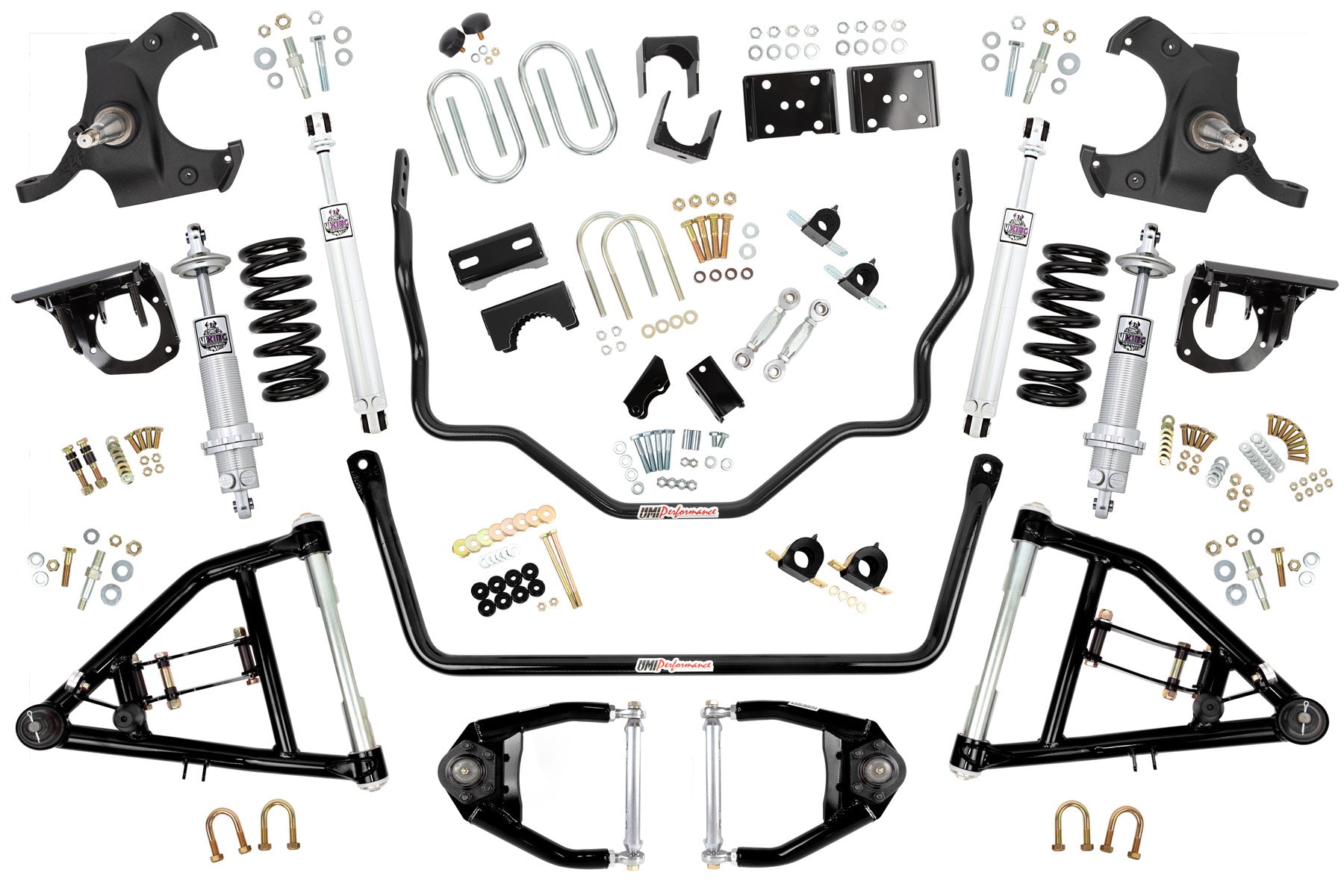 6404 – 1973-1987 GM C10 Handling and Lowering Kit, Stage 4